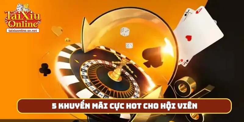 5 khuyến mãi cực hot cho hội viên